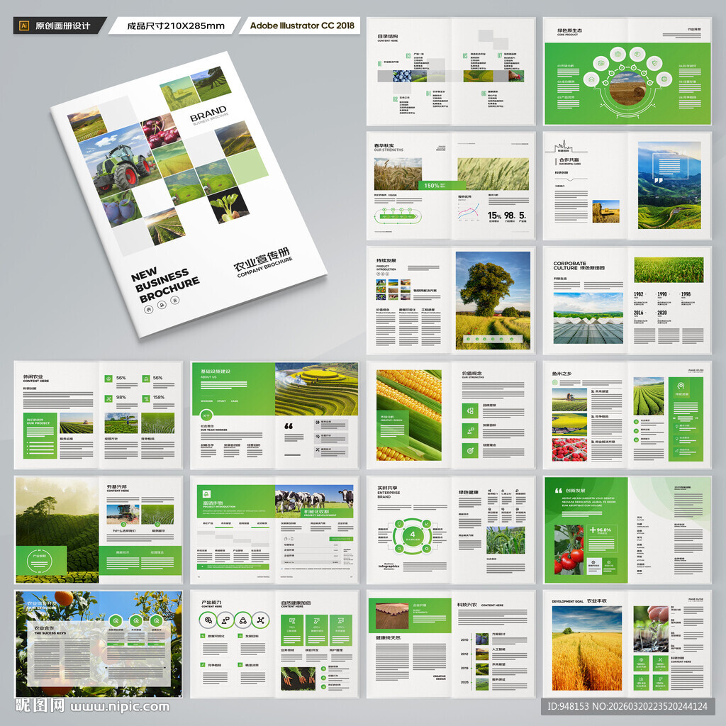 农业宣传册