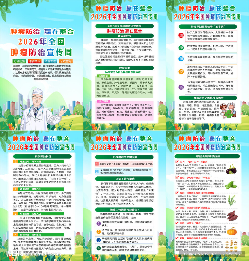 2026年全国肿瘤防治宣传周海