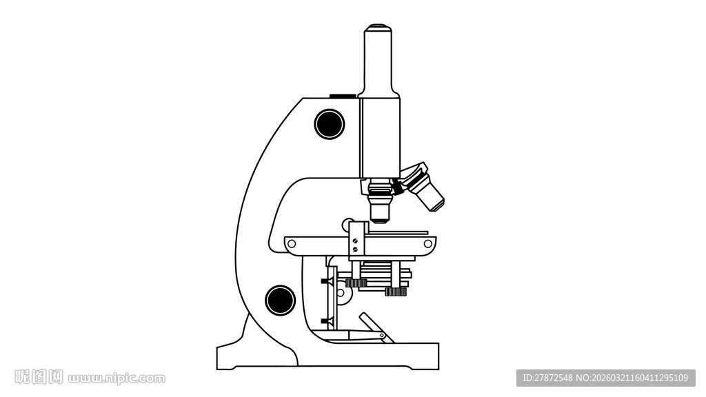 显微镜AI矢量图