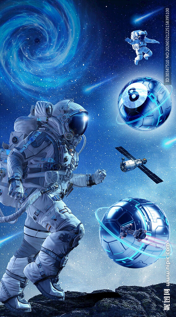 台球厅桌球厅星空科技背景墙