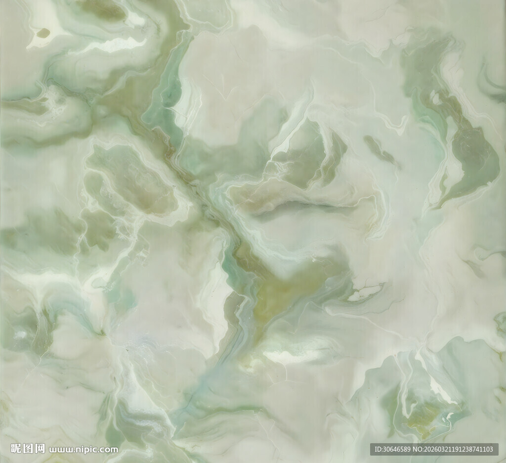 绿色大理石纹理图案