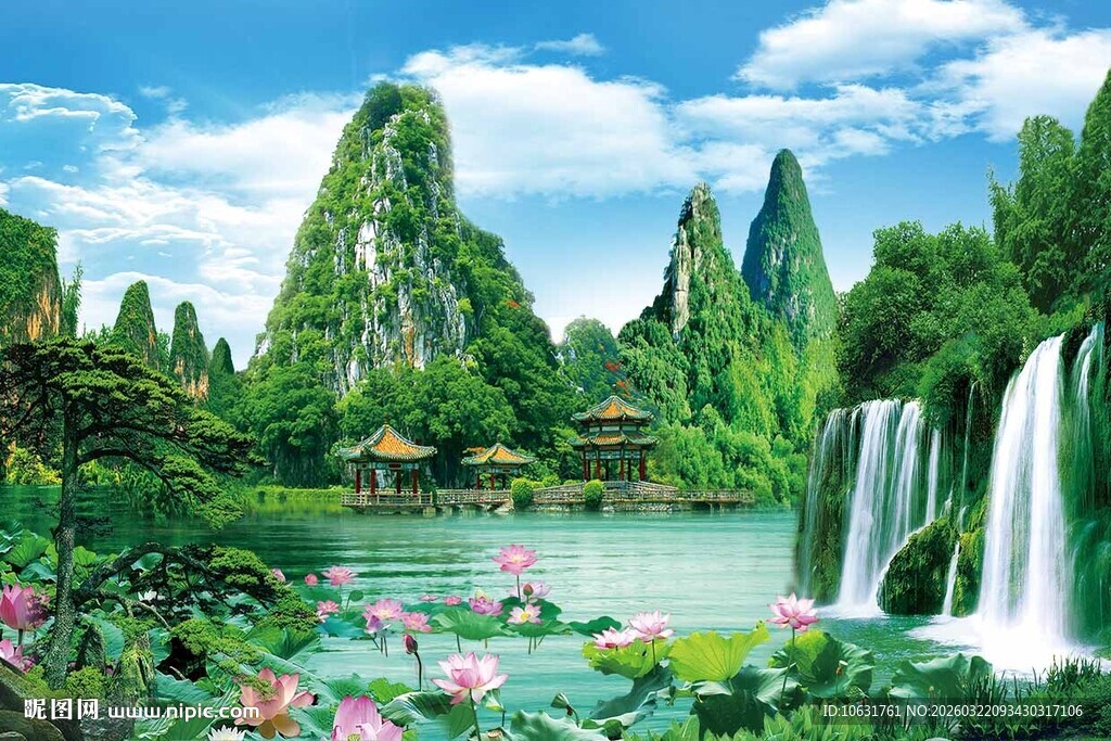 梦幻山水间的绝美景致