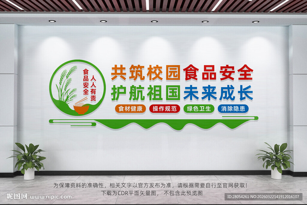 校园食品安全文化墙