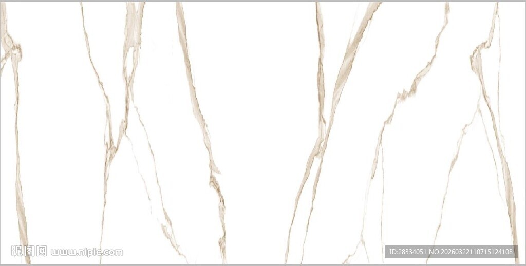白色鱼肚金大理石石纹