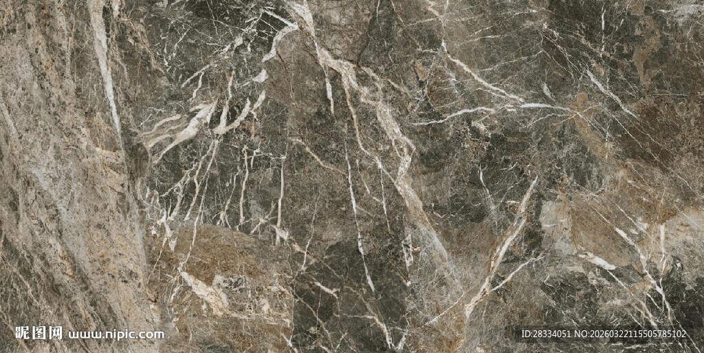 棕灰色大理石石纹