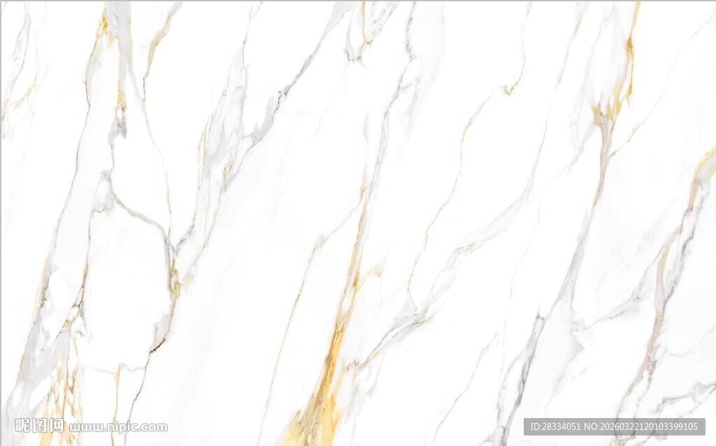 白色鱼肚金大理石石纹