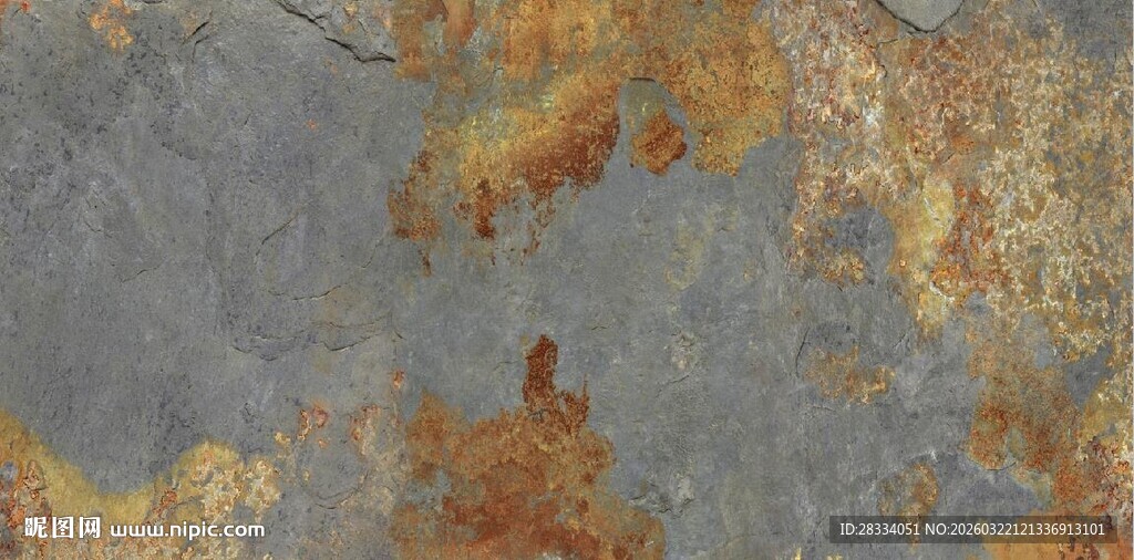 斑驳锈迹墙面纹理图