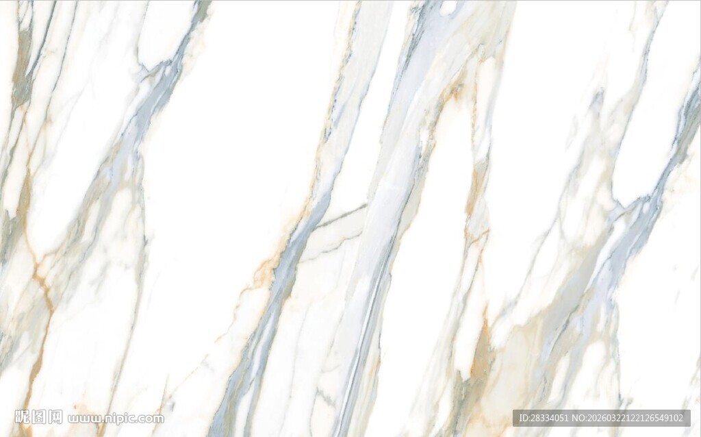 白色鱼肚金大理石石纹