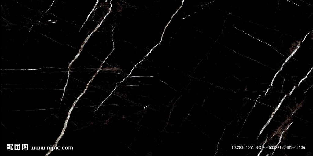 黑色大理石纹理特写