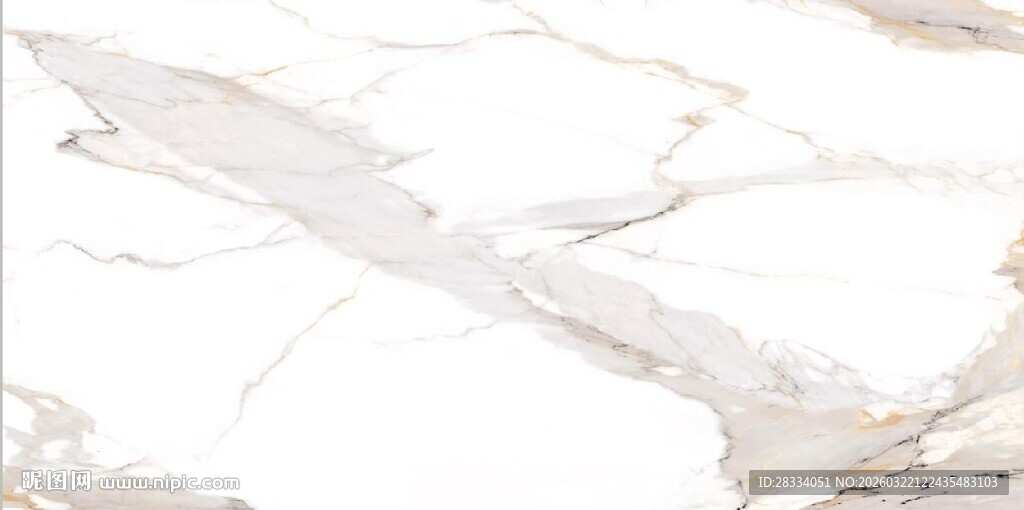 白色鱼肚金大理石石纹