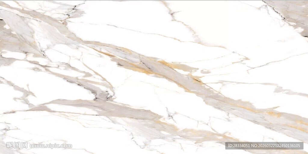 白色鱼肚金大理石石纹