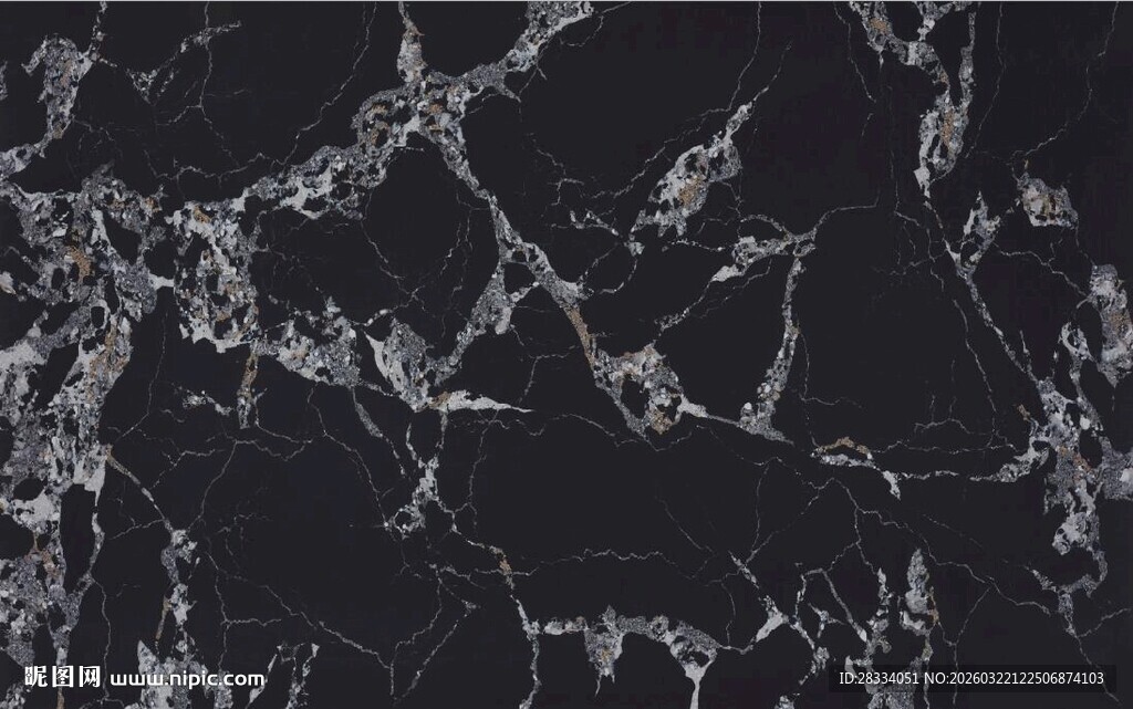 黑色大理石纹理图案