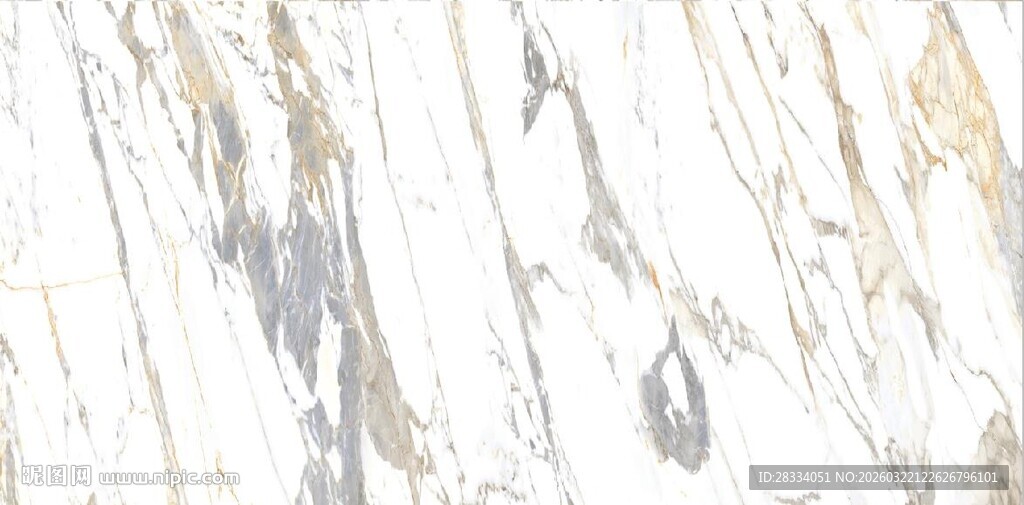 白色水墨鱼肚金大理石石纹