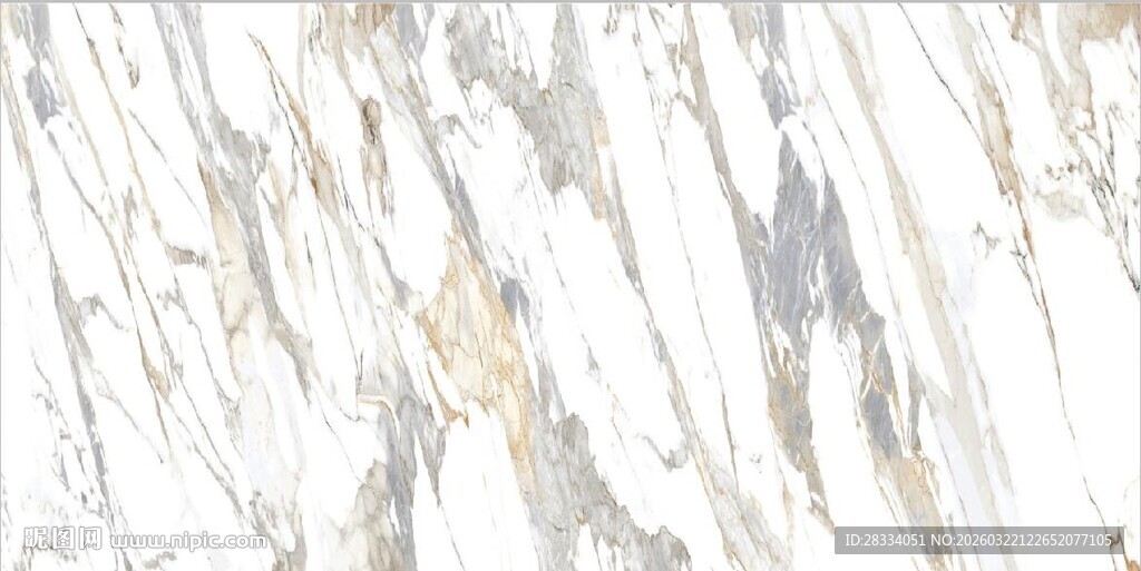 白色水墨鱼肚金大理石