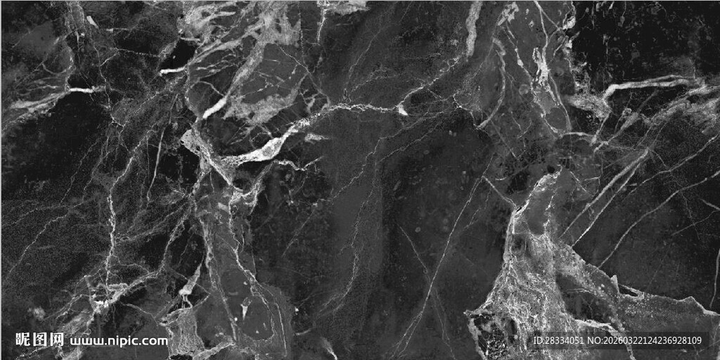 黑色大理石纹理图案