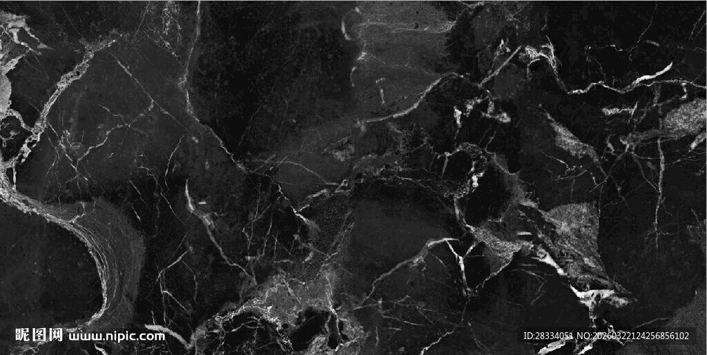 黑色大理石纹理图案