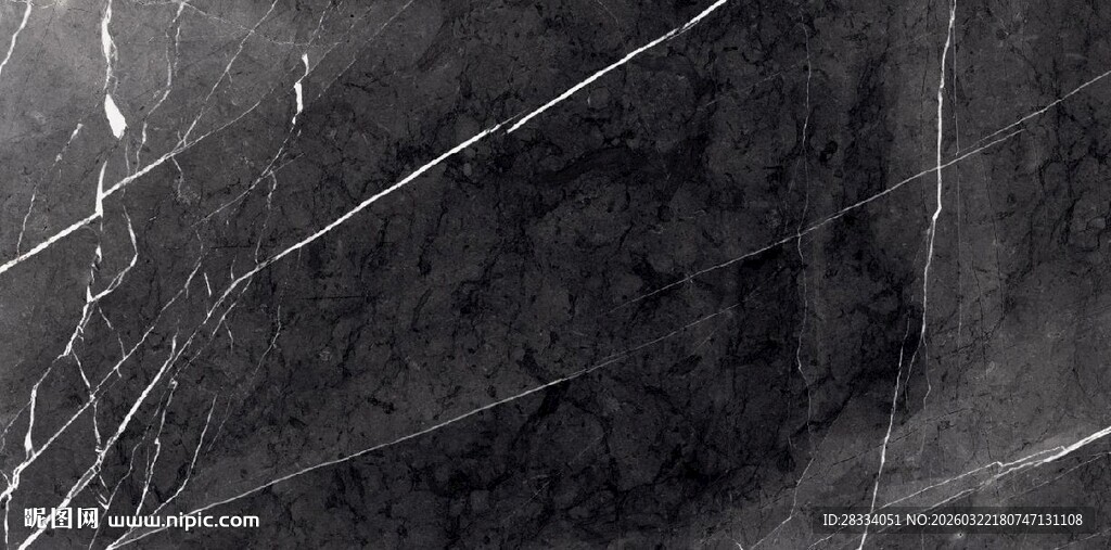 黑白大理石纹理背景图