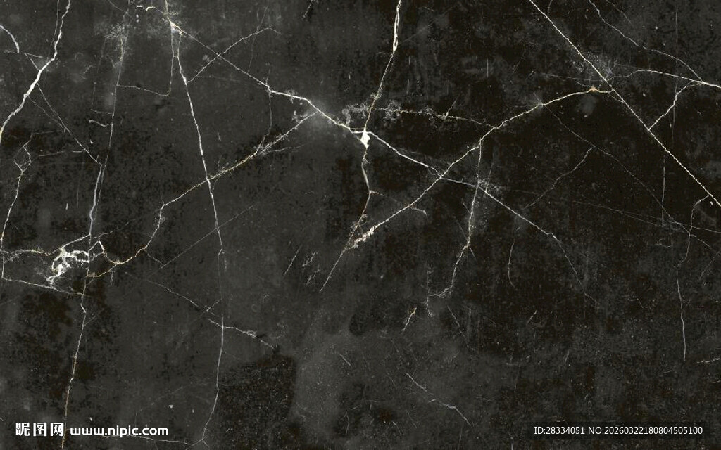 黑色大理石纹理背景图