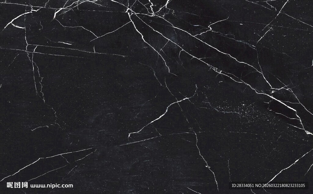 黑色大理石纹理特写