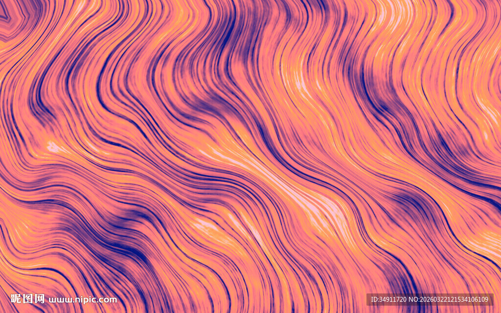 梦幻渐变流体纹理图案