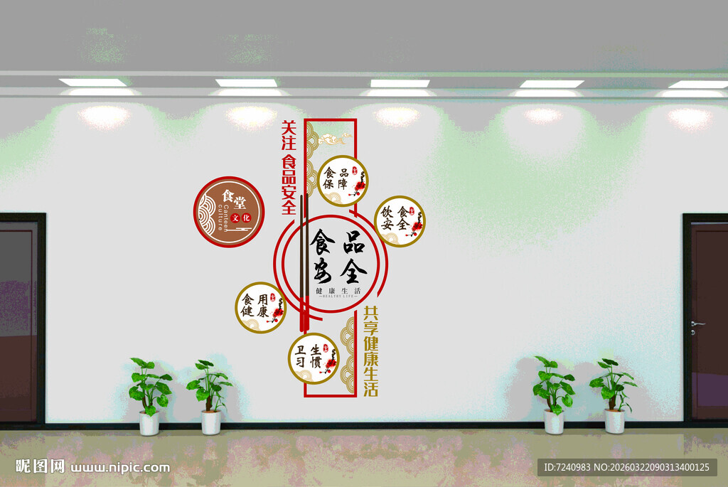 关注食品安全文化墙