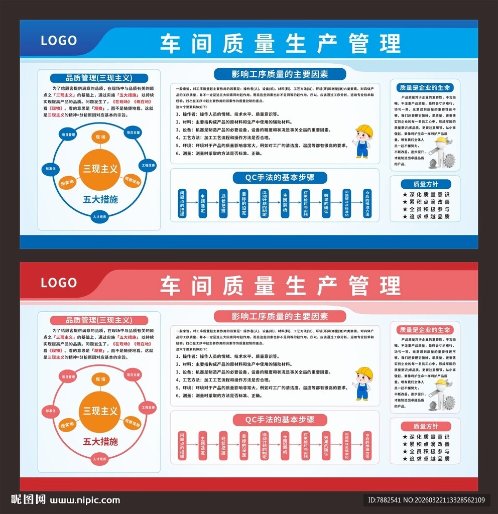 车间质量生产管理看板