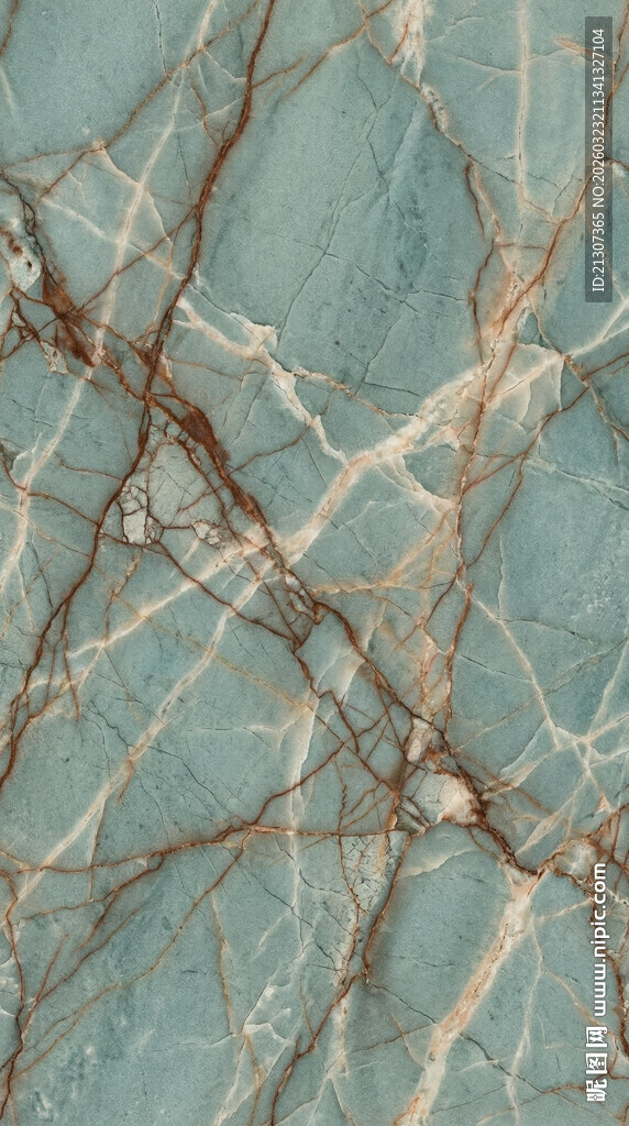 蓝棕色大理石纹理图案