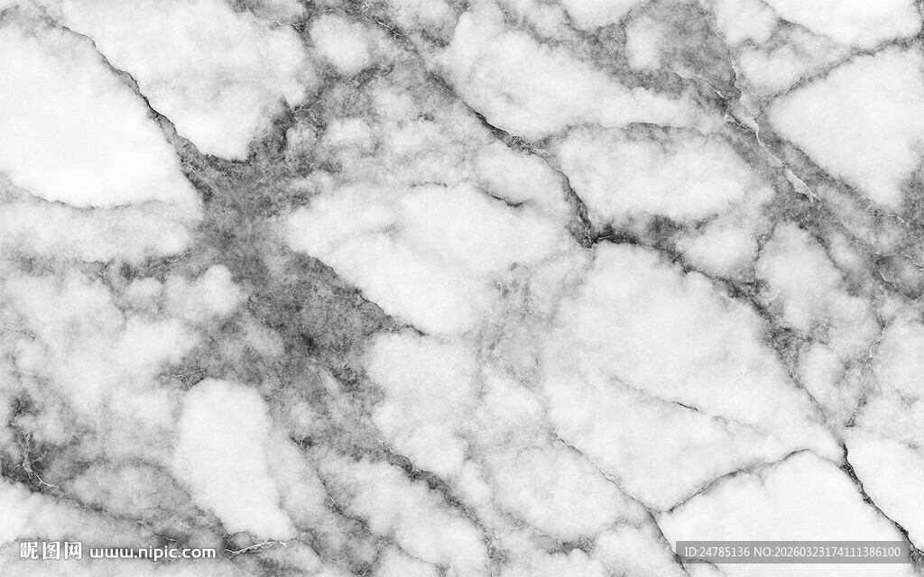 高清爵士白大理石纹理背景