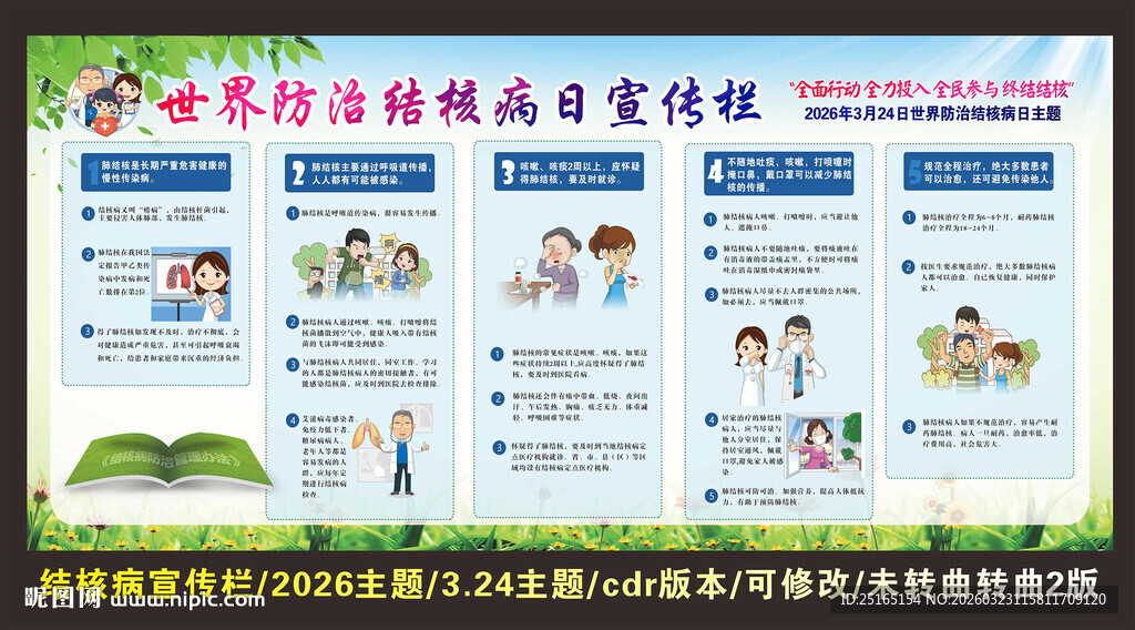 结核病防治宣传栏