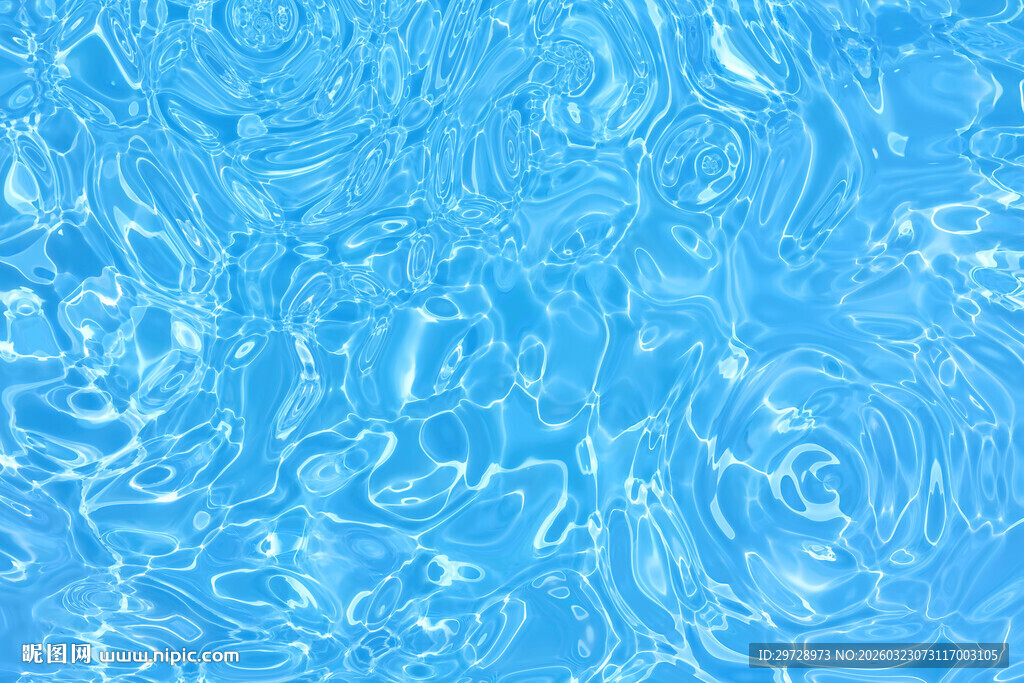 蓝色水波纹