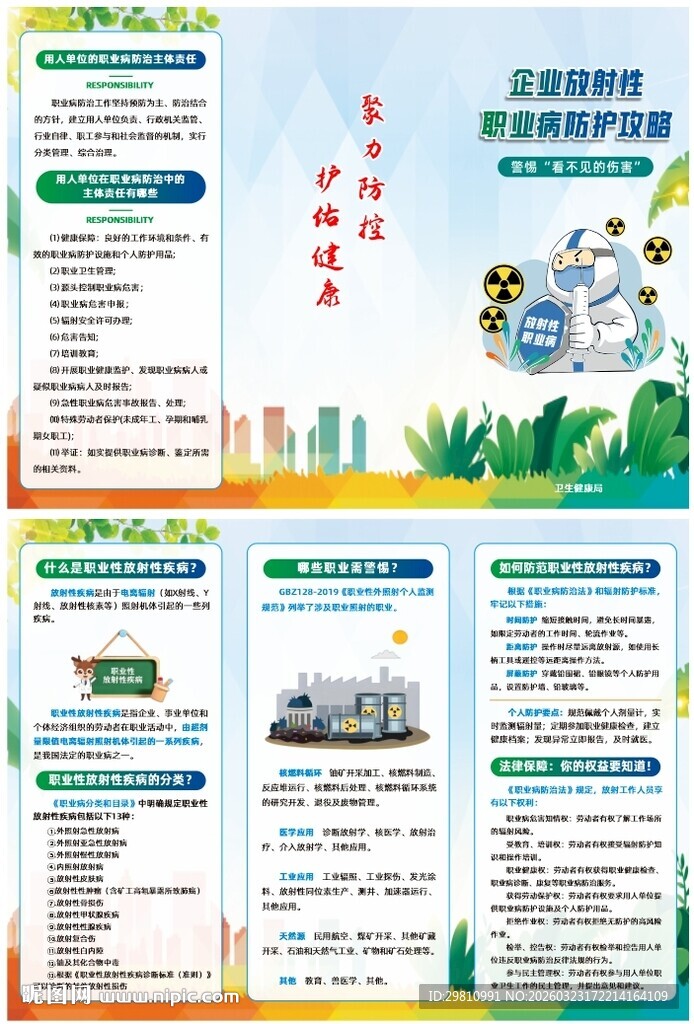 职业性放射性疾病宣传手册