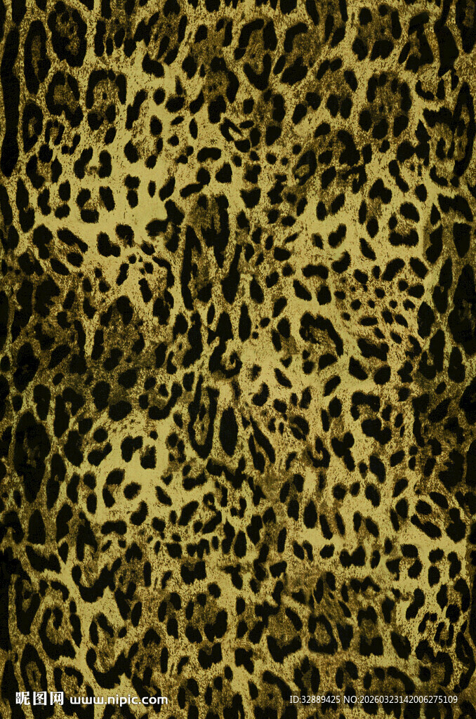 豹纹图案纹理背景