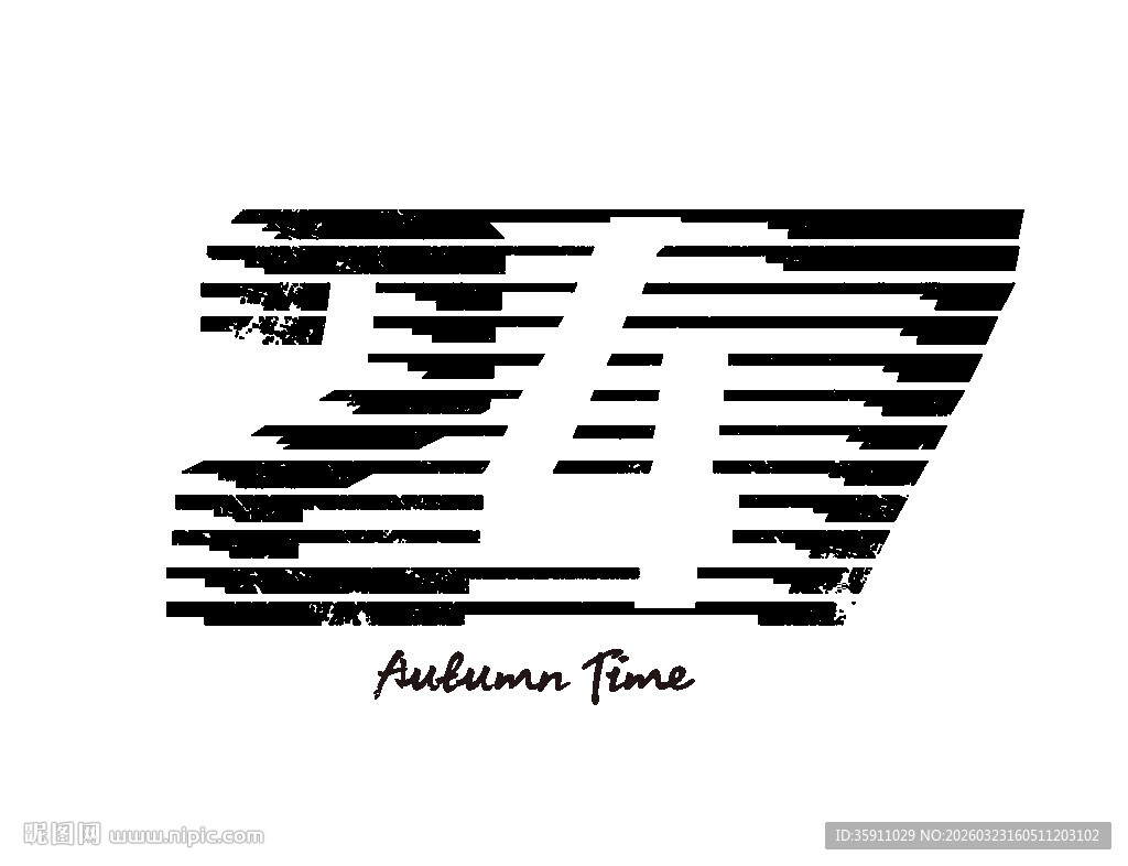 抽象条纹数字247图案