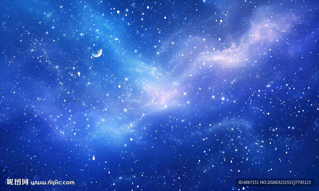 银河星空背景墙