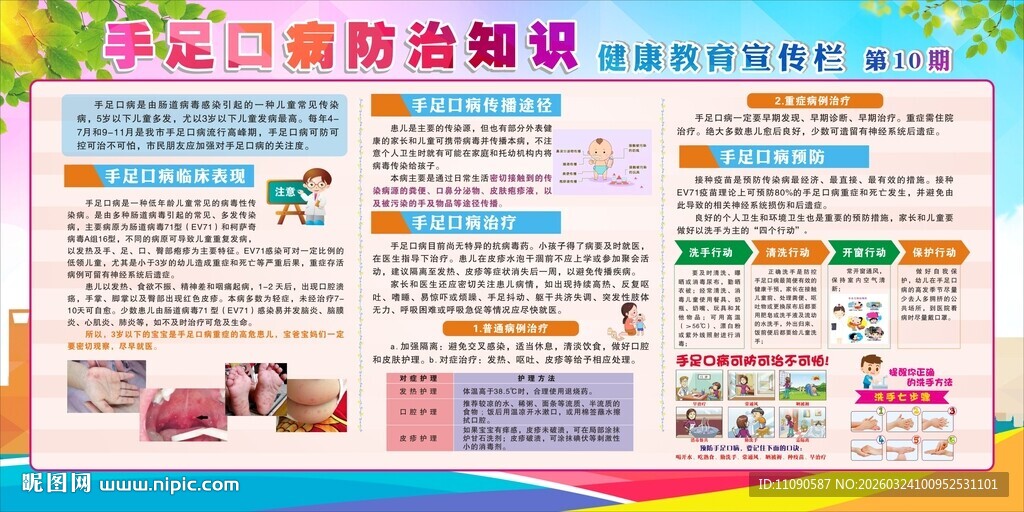 手足口防治知识宣传
