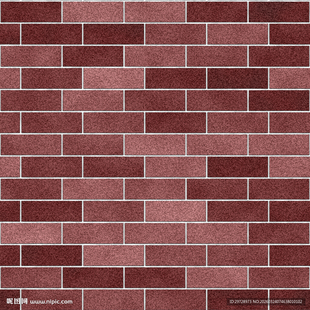 红砖墙面无缝贴图