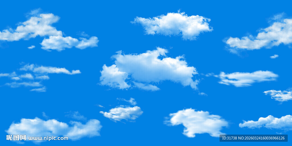 蓝天白云天花软膜