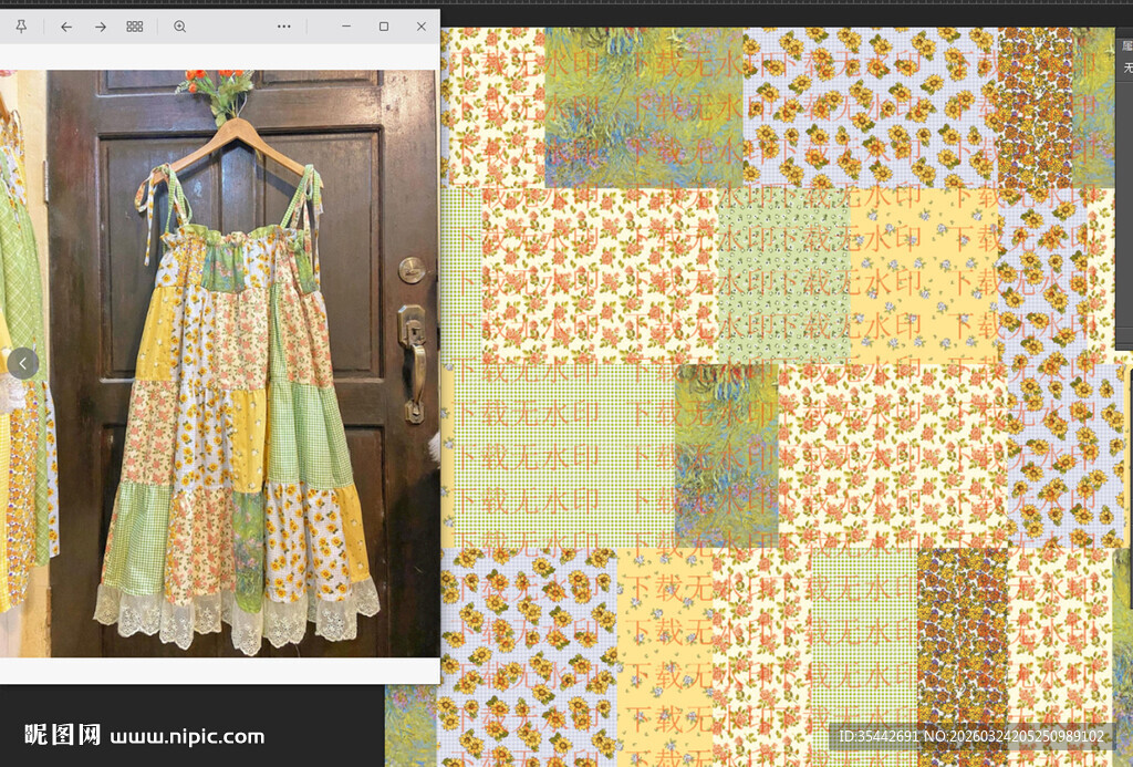 数码印花 玫瑰花