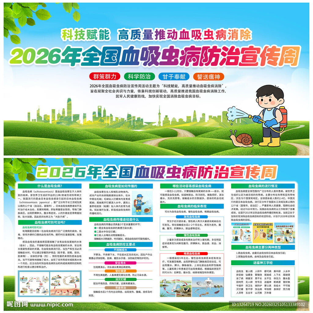 2026全国血吸虫病防治宣传周
