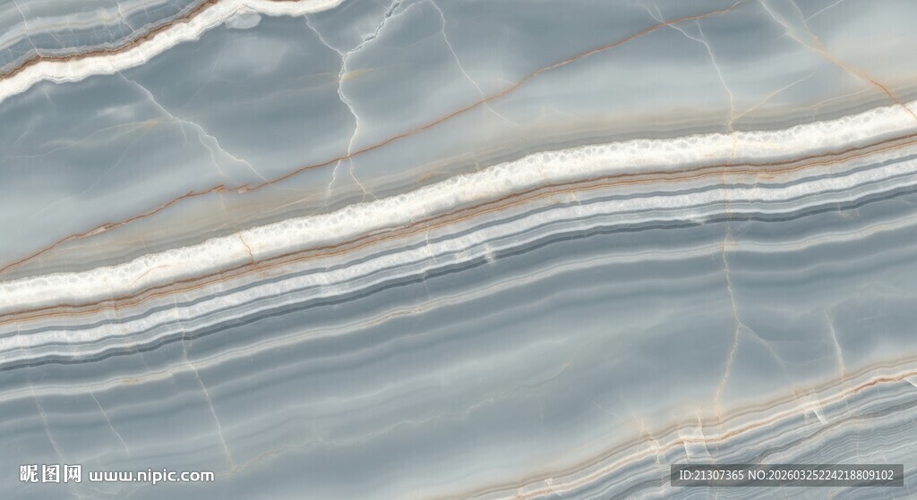 蓝白相间大理石纹理