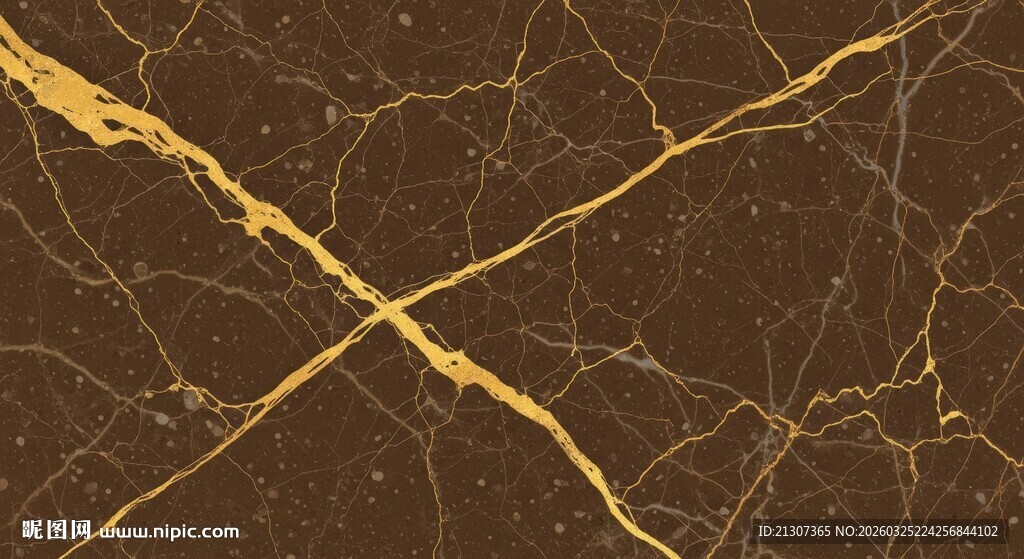 深咖色大理石纹理图案