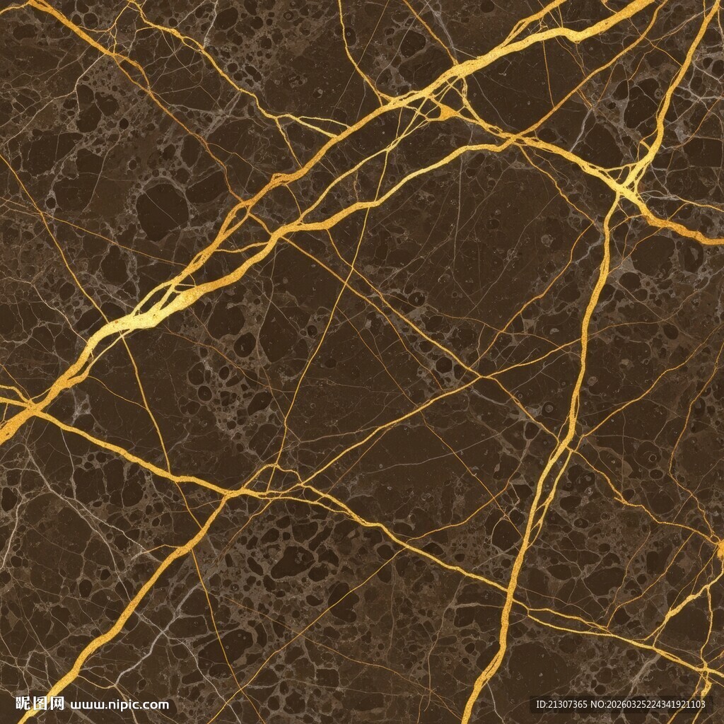 啡金色大理石纹理图案