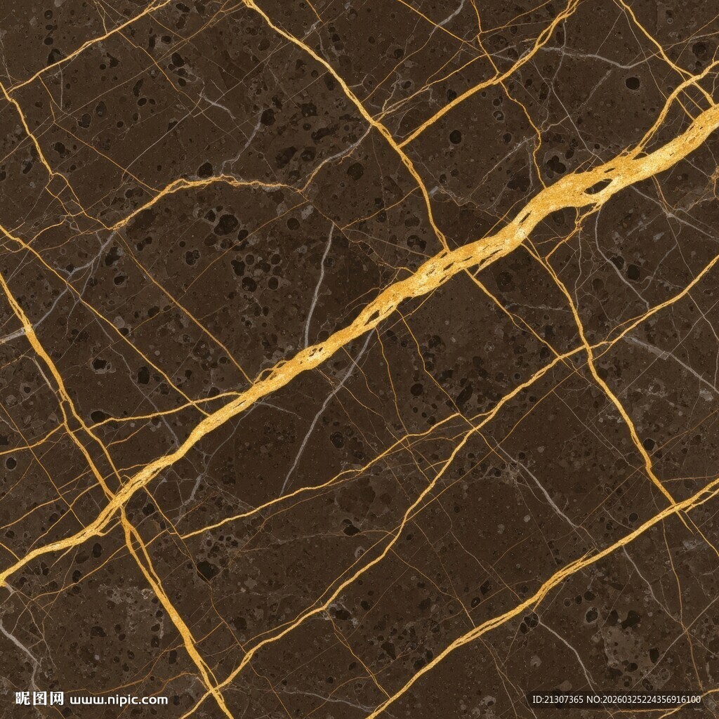 黑金大理石纹理图案