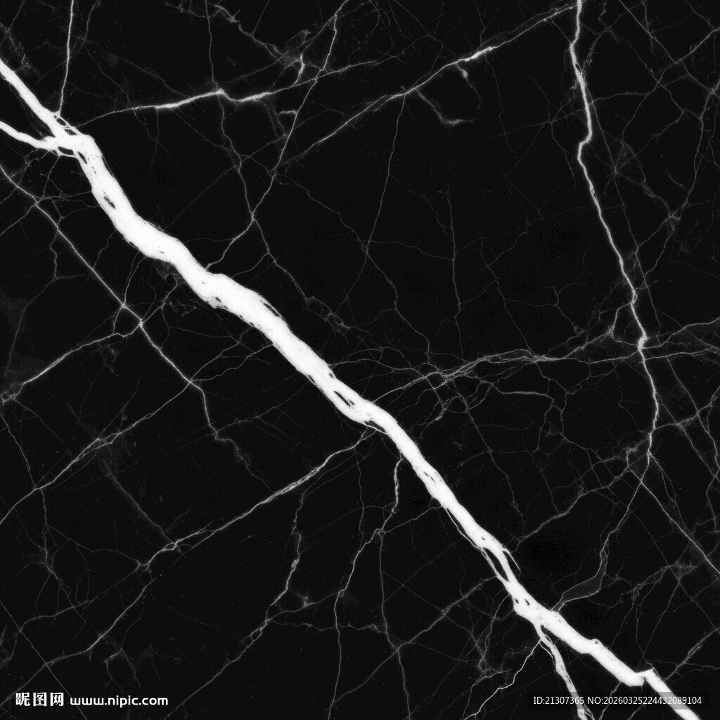黑色大理石纹理背景图