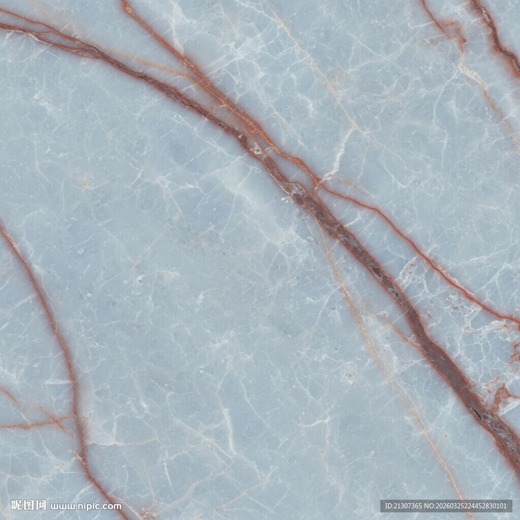 蓝底红纹大理石纹理