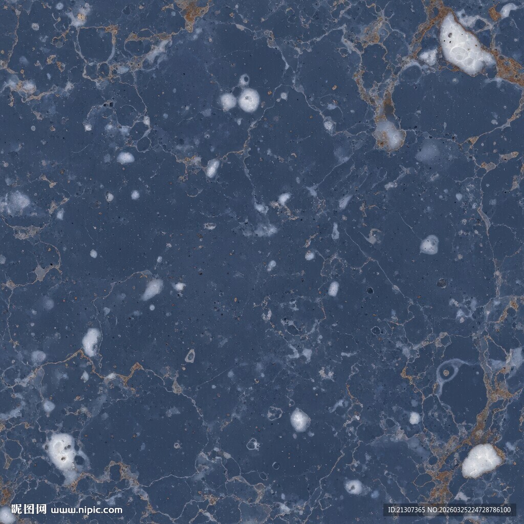 深蓝大理石纹理图案