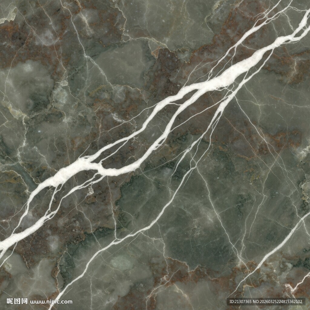深绿大理石纹理图案