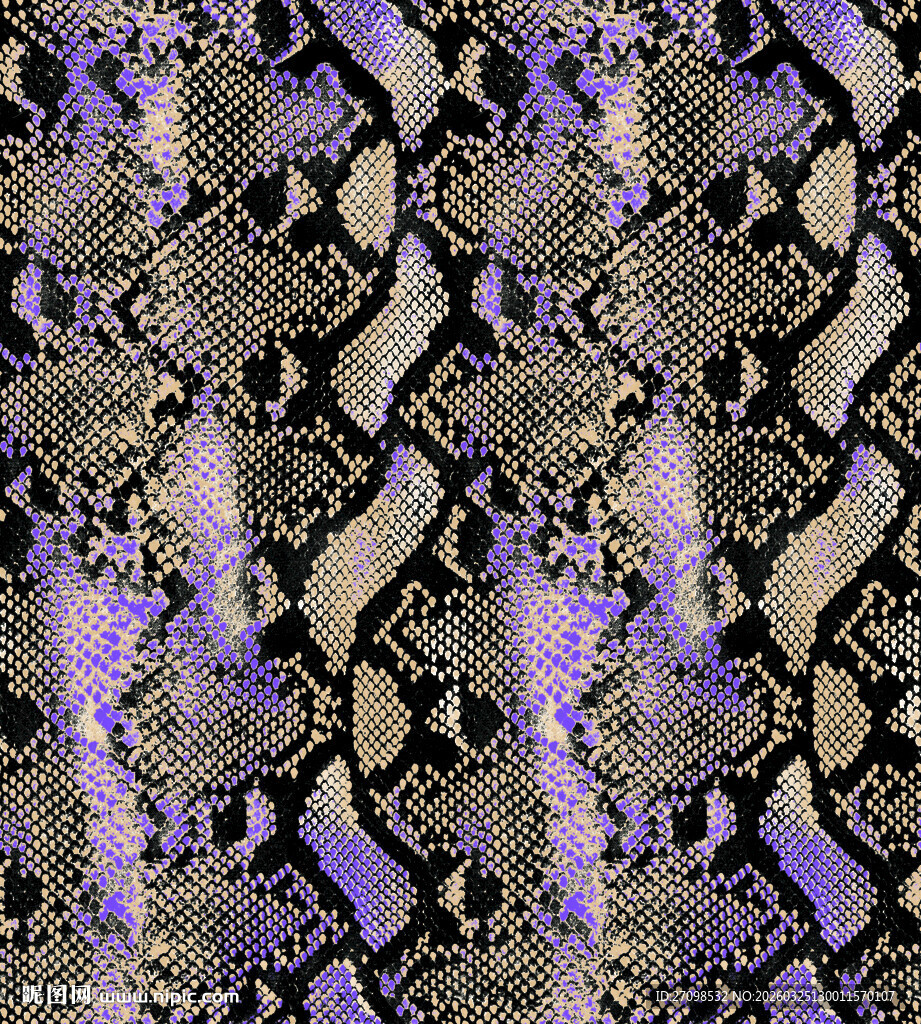 蛇皮纹理图案