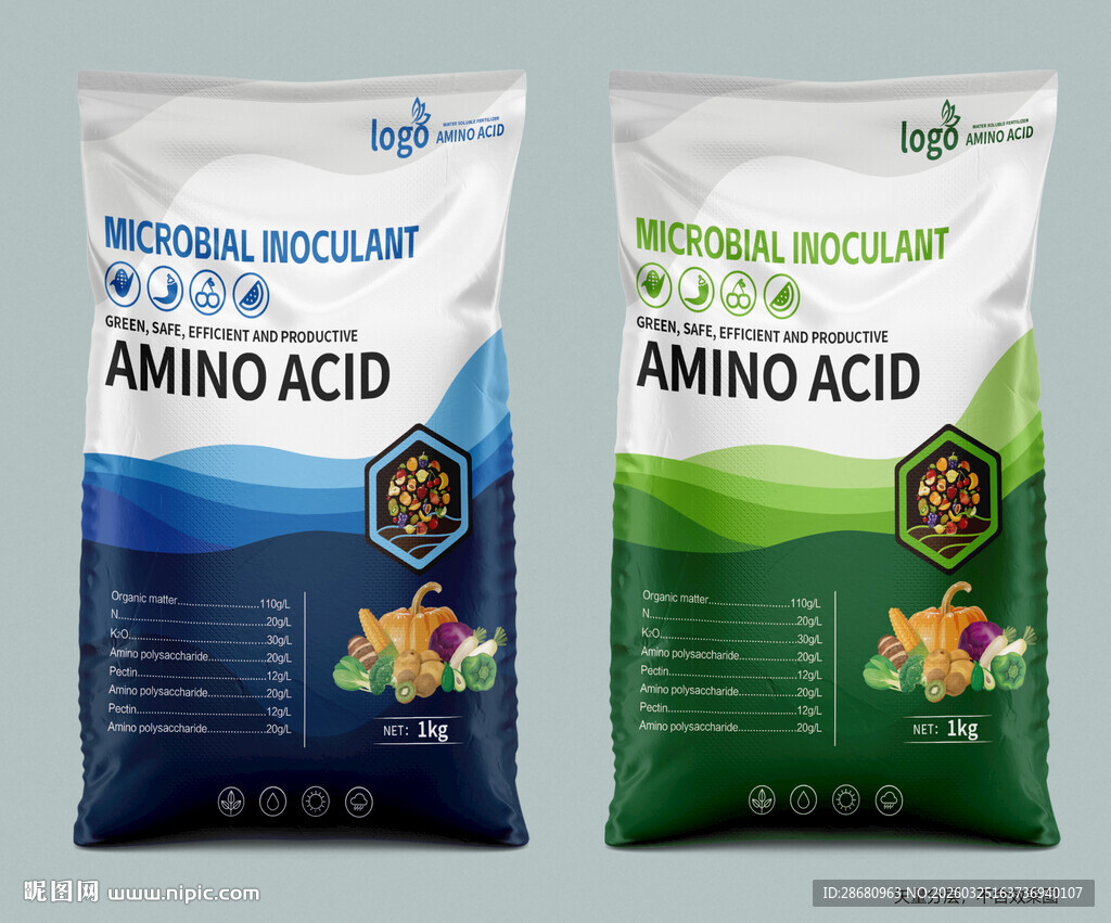 肥料包装氨基酸肥料展示