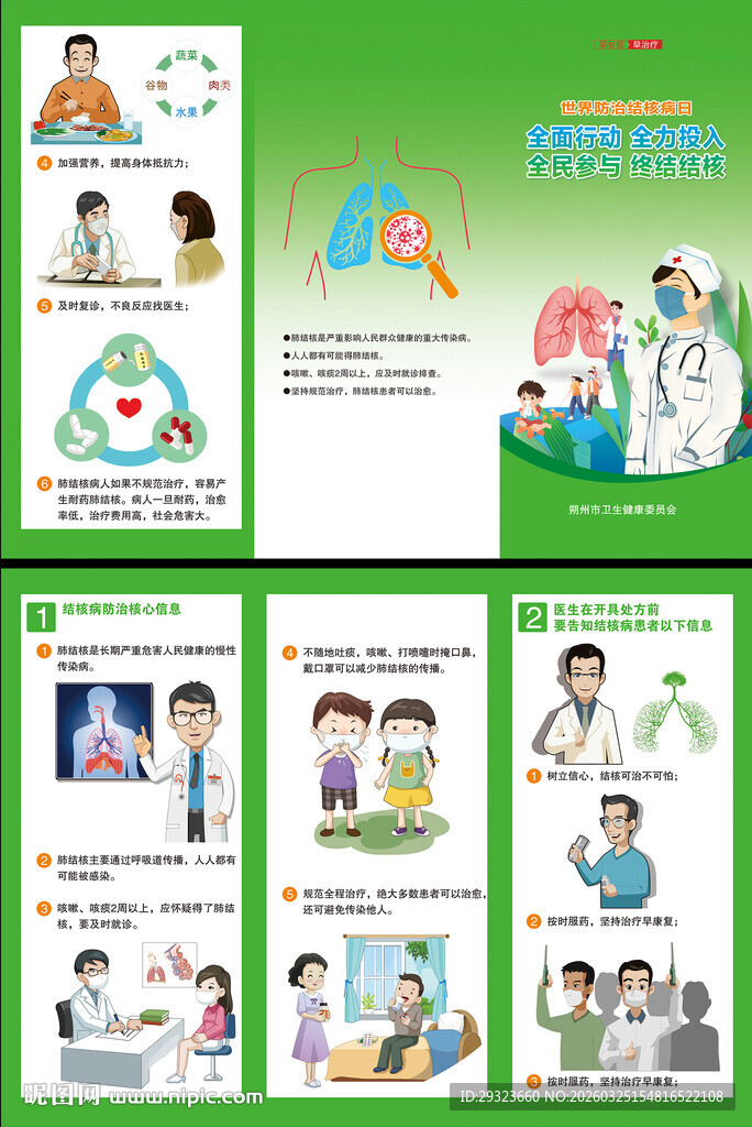 结核病防治折页